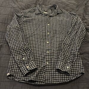Faherty Reserve flannel, 100% cotton, size L